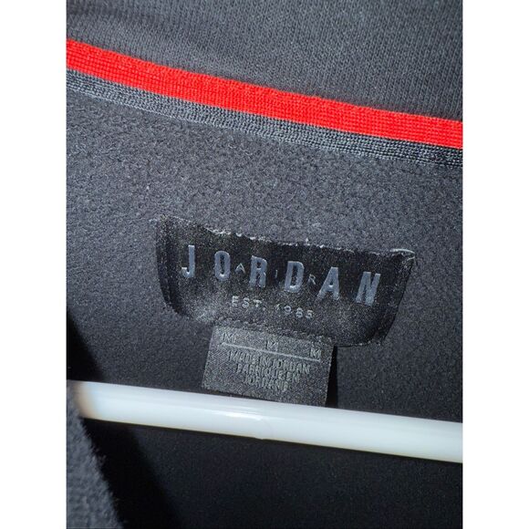 Men’s Jordan Brand Black Hoodie Jumpman Size Medium - Picture 2 of 3